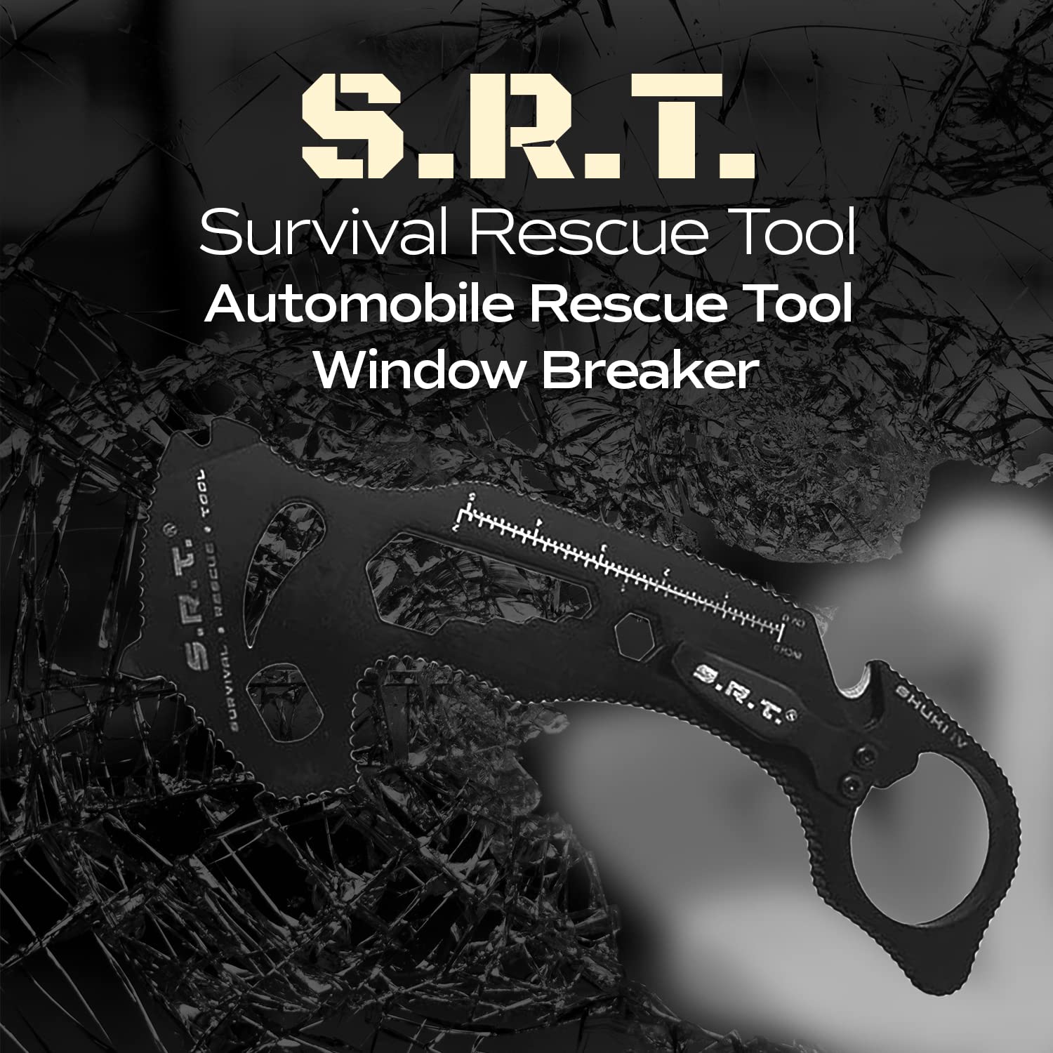 Amazon.co.jp: S.R.T. サバイバルレスキューツール – 14機能